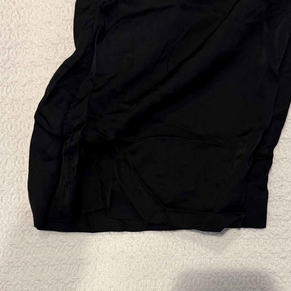 Anthropologie Midnight Black Flare Pants - Picture 5 of 9